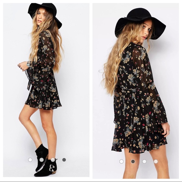 Free People Dresses & Skirts - Free People Chiffon Lilou Dress